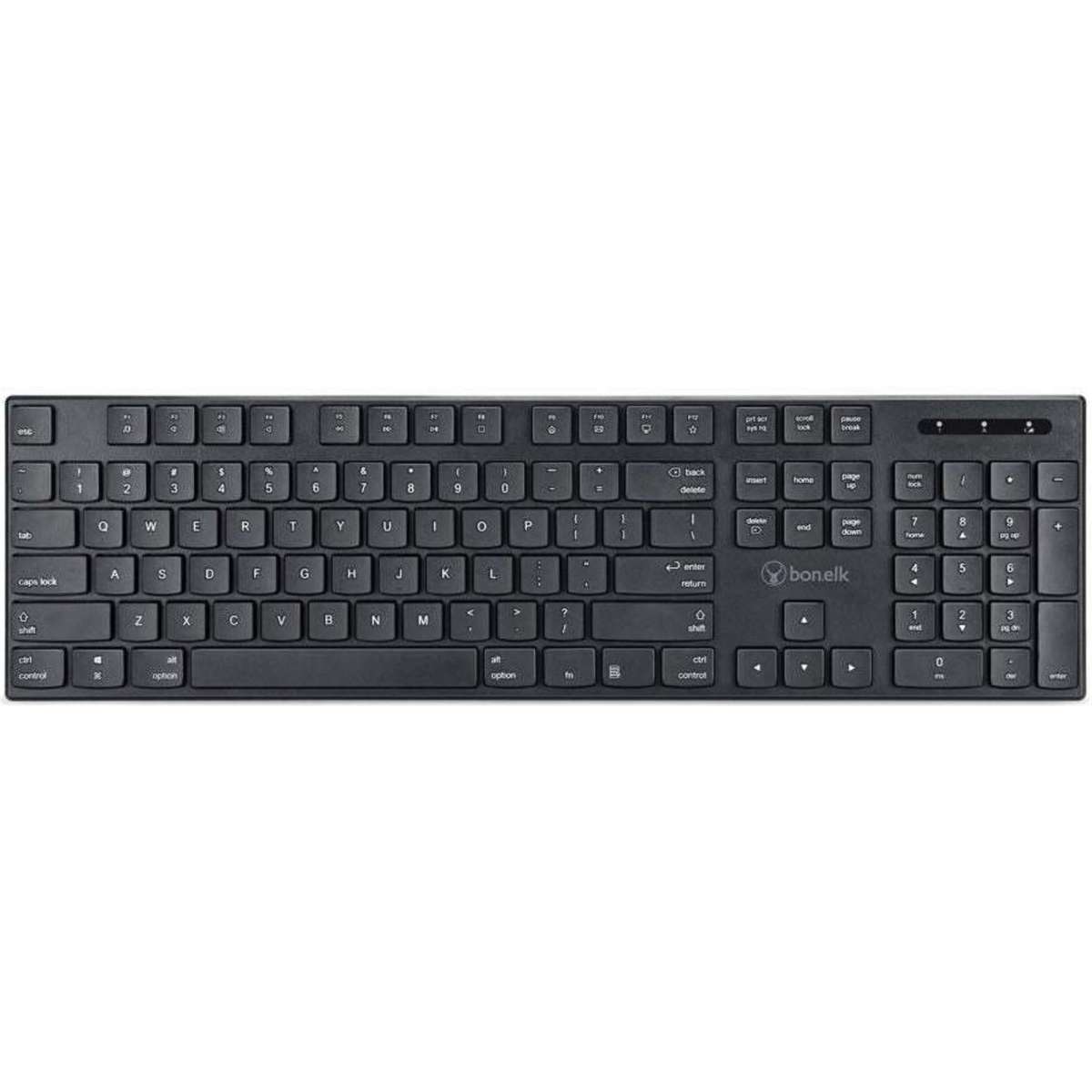 Bon.Elk Slim Wireless Keyboard and Mouse Combo Black KM-314 | Woolworths