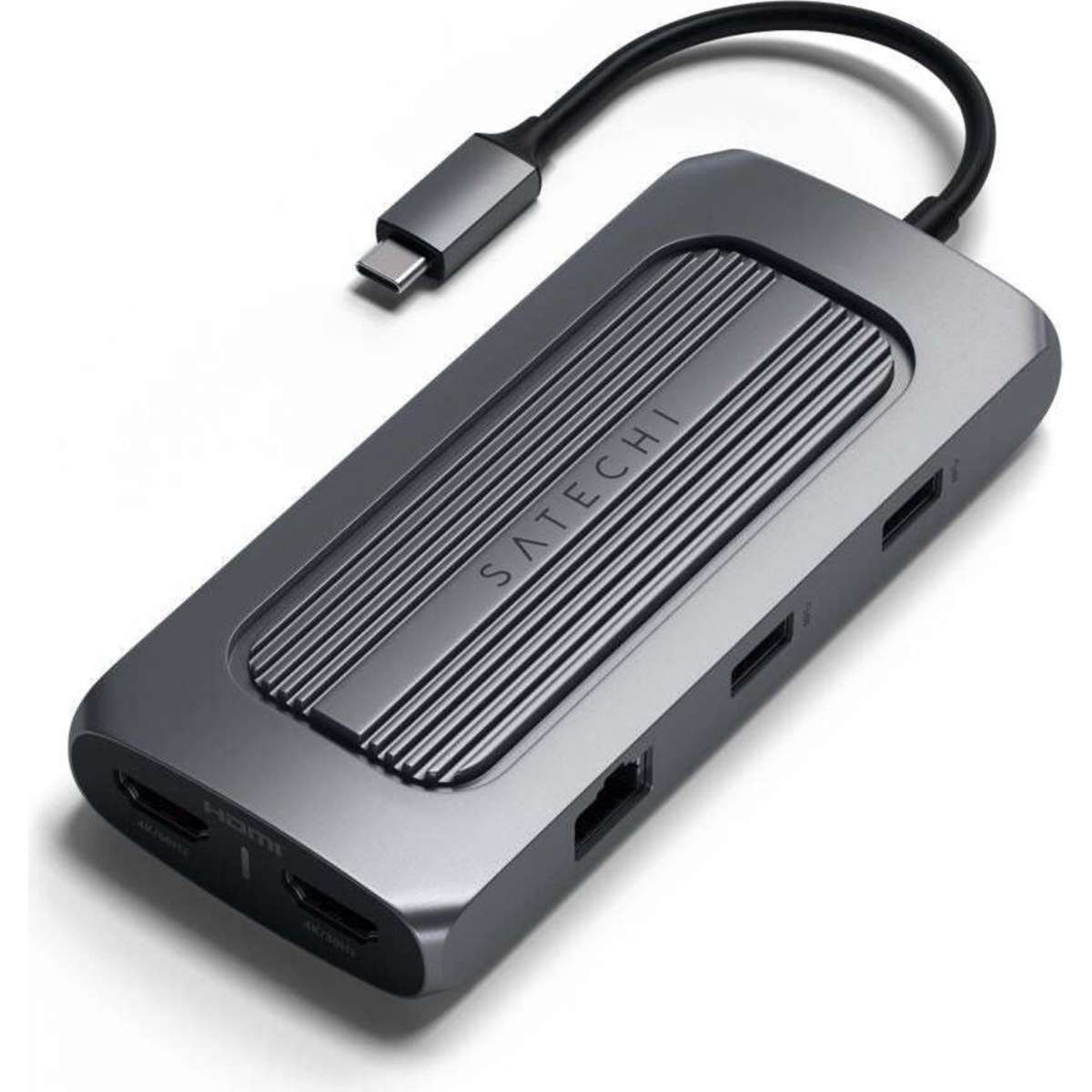 Satechi USBC Multiport MX Adapter Space Grey Woolworths