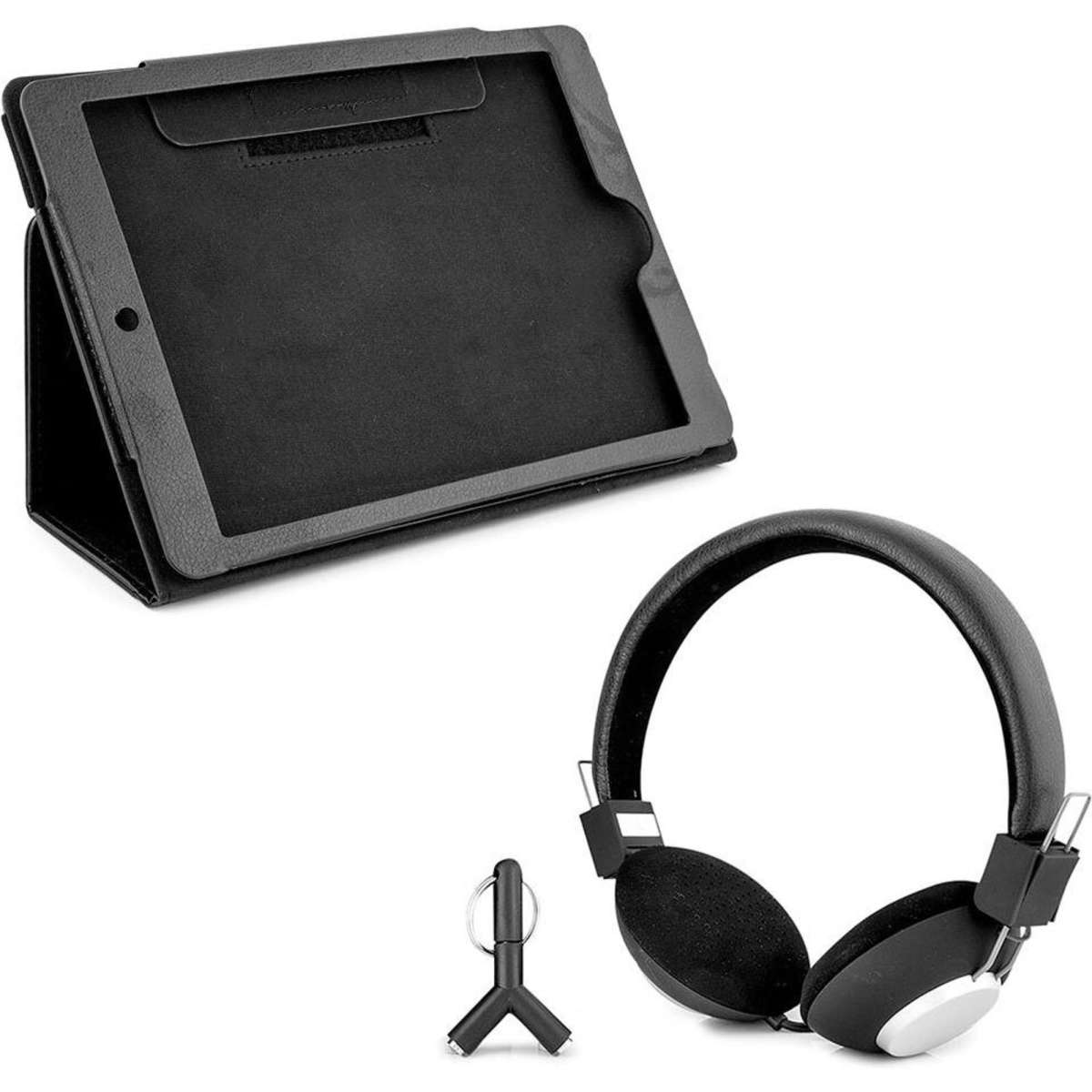DGTEC Travel Entertainment Kit Headphones + Bonus iPad Case Woolworths