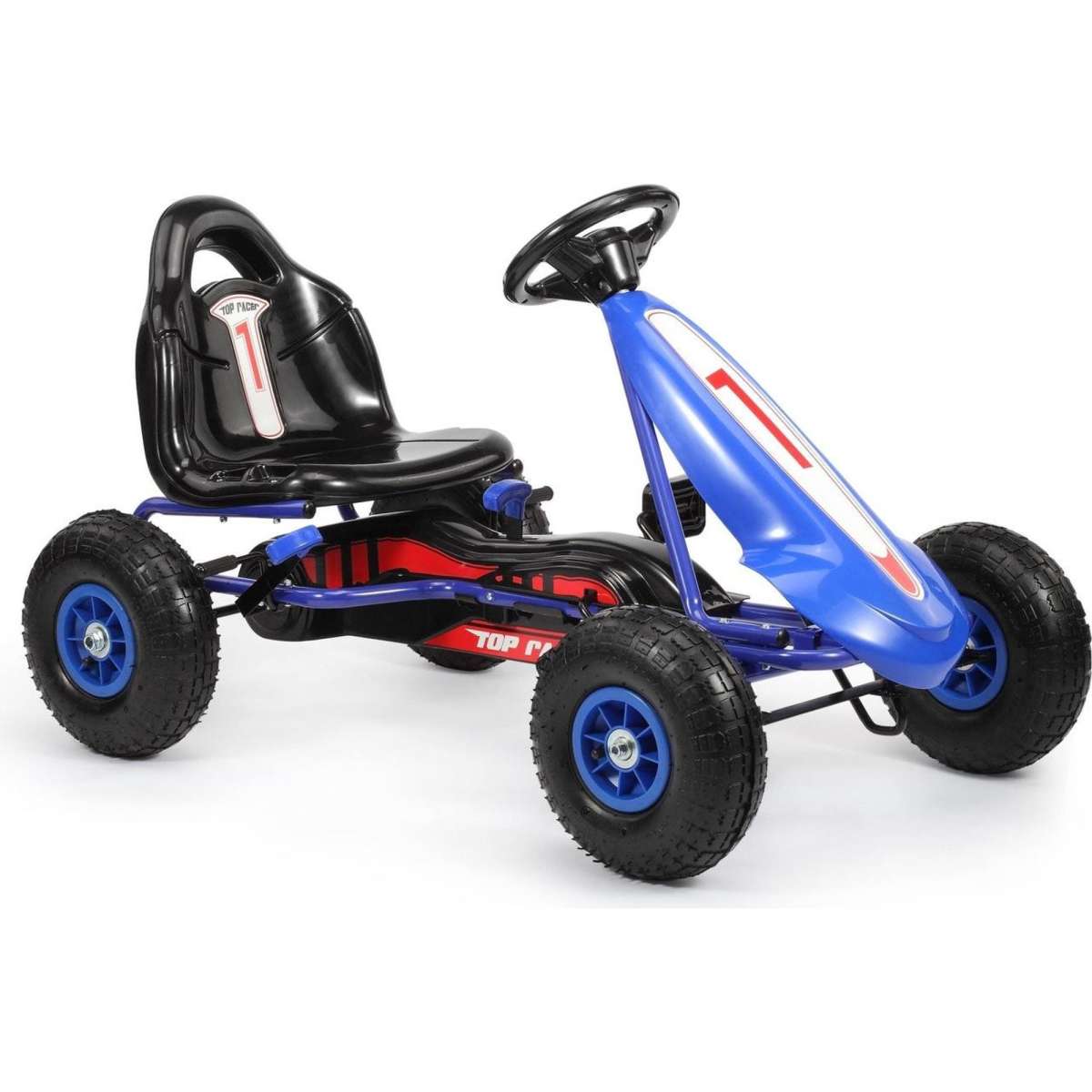 Kogan Kids Pedal Go Kart 4 Wheels Blue Woolworths