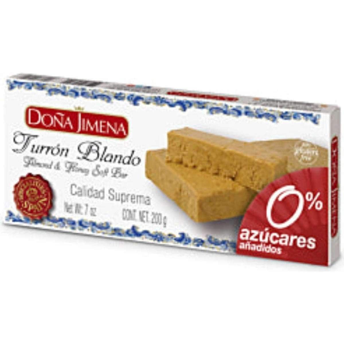 Dona Jimena Turron Blando Spanish Soft Almond Nougat Sugar Free 200g Woolworths Dona Jimena Turron Blando Spanish Soft Almond Nougat Sugar Free 200g Woolworths