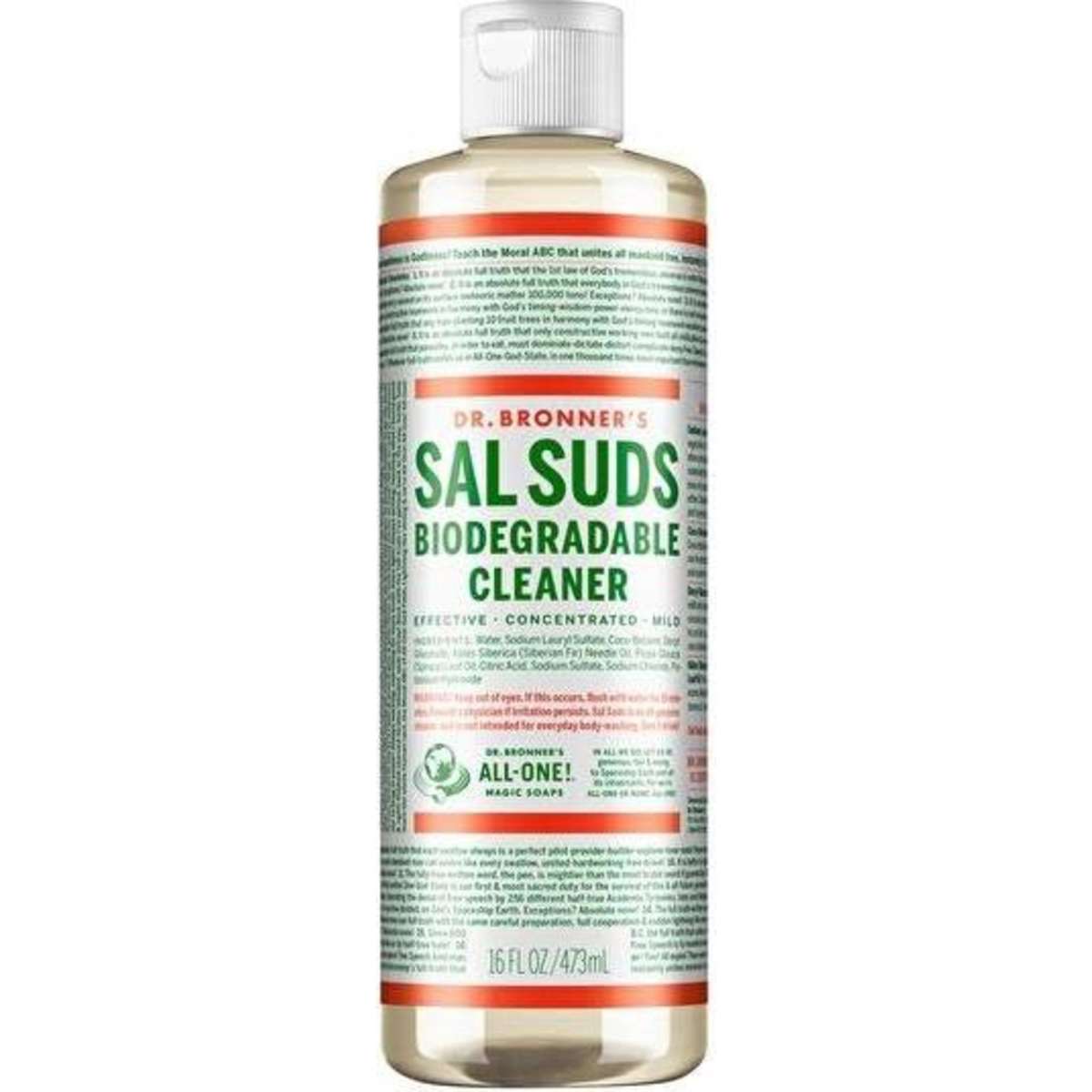 Dr. Bronner's Sal Suds Biodegradable Cleaner Siberian Fir & Spruce