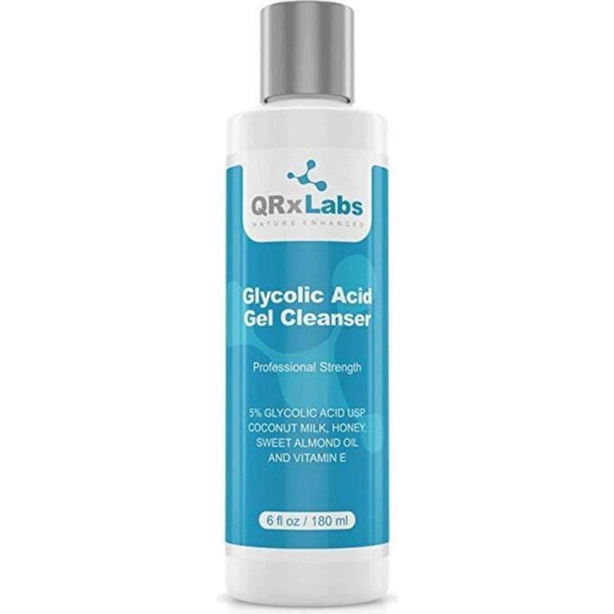 Qrxlabs Glycolic Acid Gel Cleanser 180ml Woolworths