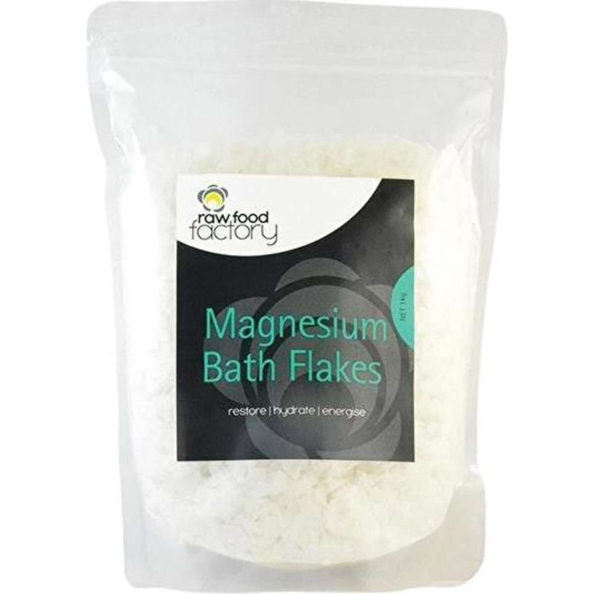 Raw Food Factory Magnesium Bath Flakes 1kg Woolworths
