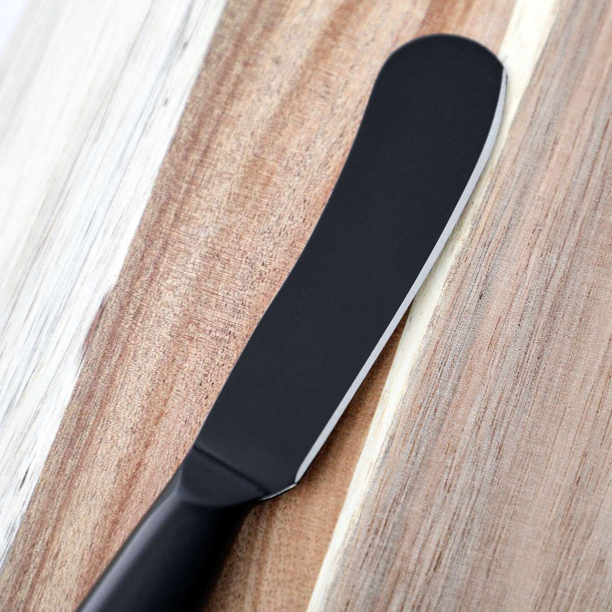 Cooper & Co. Set Of 3 Cheese Knives Black Stainless Steel Woolworths