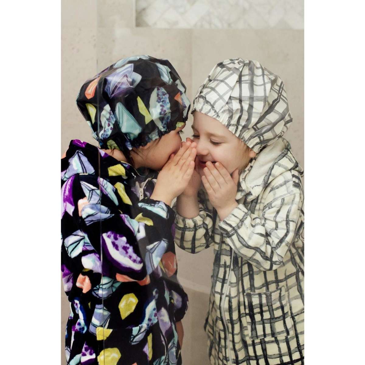 Marmalade Lion Modern Native Shower Cap Childrens Woolworths