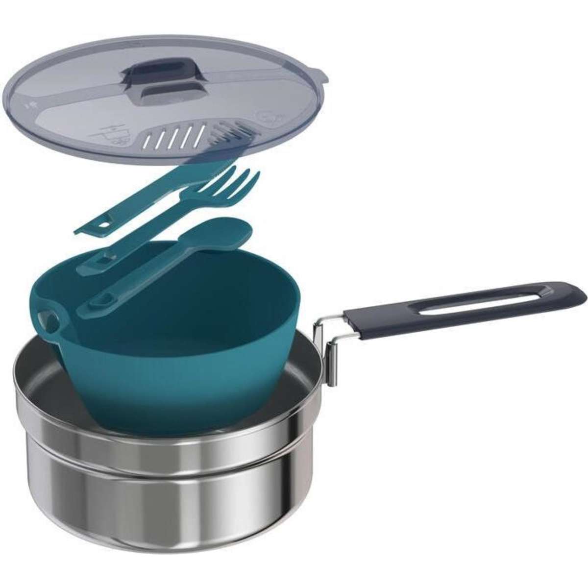 DECATHLON - QUECHUA - MH 100 Stainess Steel Camping Cooking Set 1.1L 1EA |  Woolworths