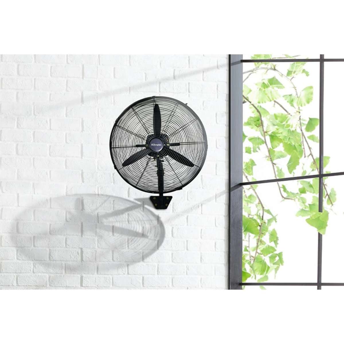 Dimplex High Velocity Oscillating Wall Fan With Remote Black 50cm 180W 1EA  | Woolworths
