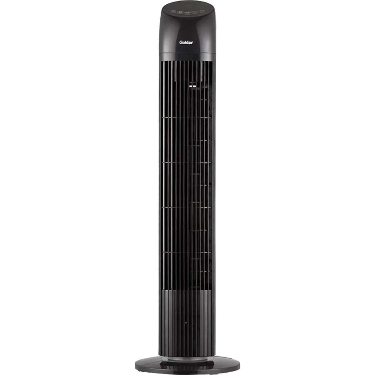 Goldair Digital Tower Oscillating Smart Fan w/ Wifi Black 84cm 45W