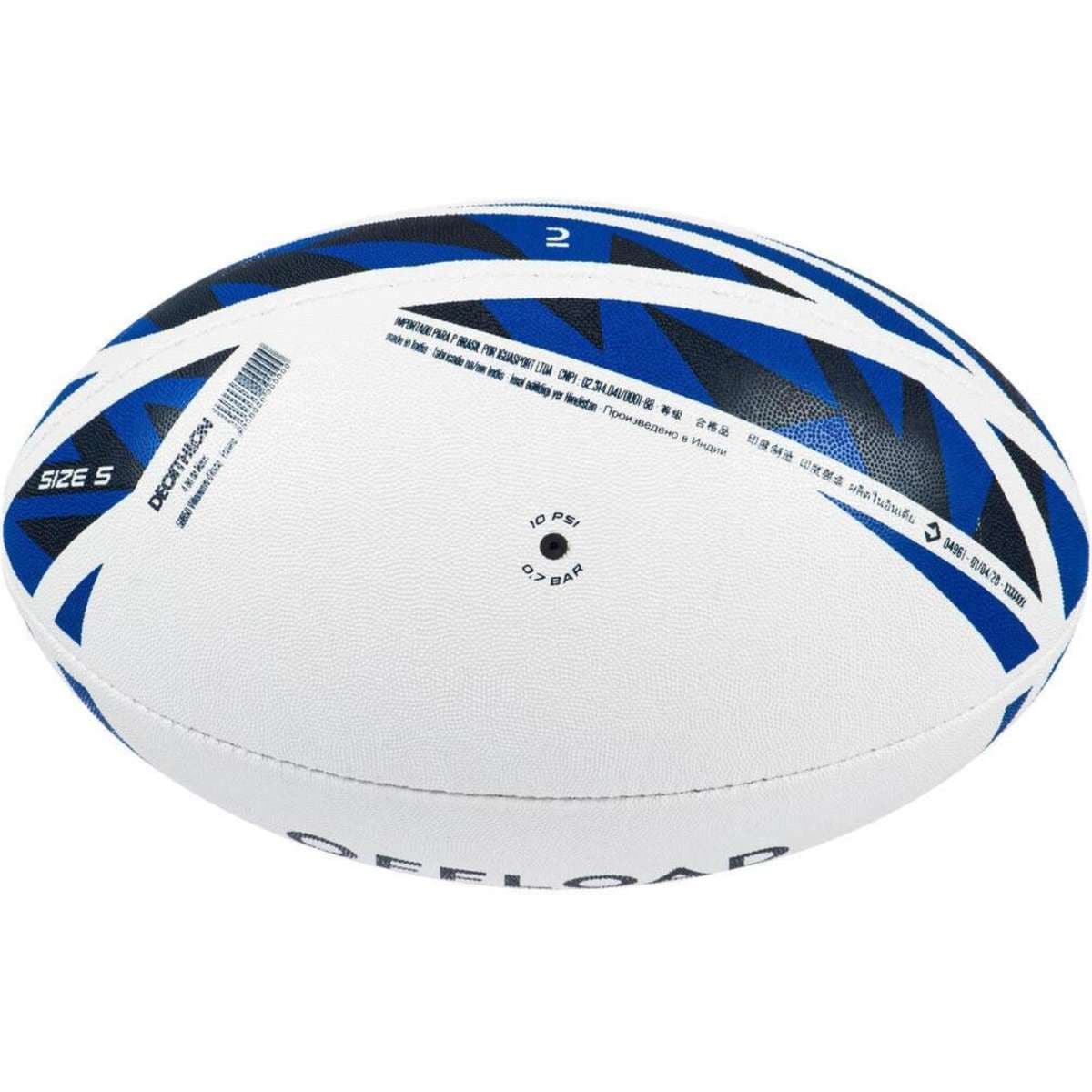 DECATHLON OFFLOAD Rugby Training Ball Size 5 R100 Blue Woolworths
