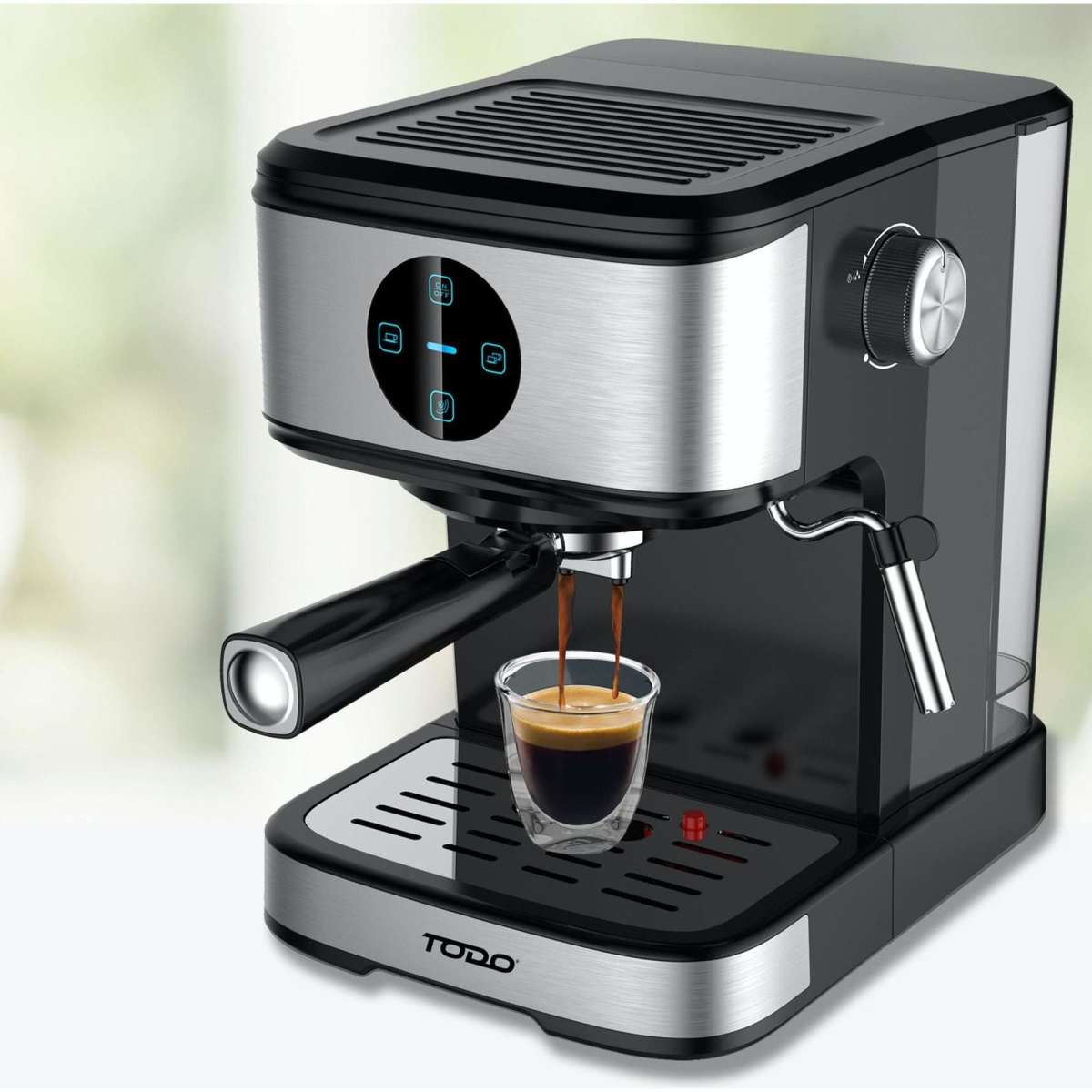 TODO Espresso Coffee Machine Maker Automatic Touch Control 20 Bar Pump