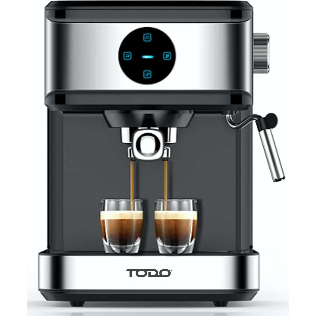 TODO Espresso Coffee Machine Maker Automatic Touch Control 20 Bar Pump