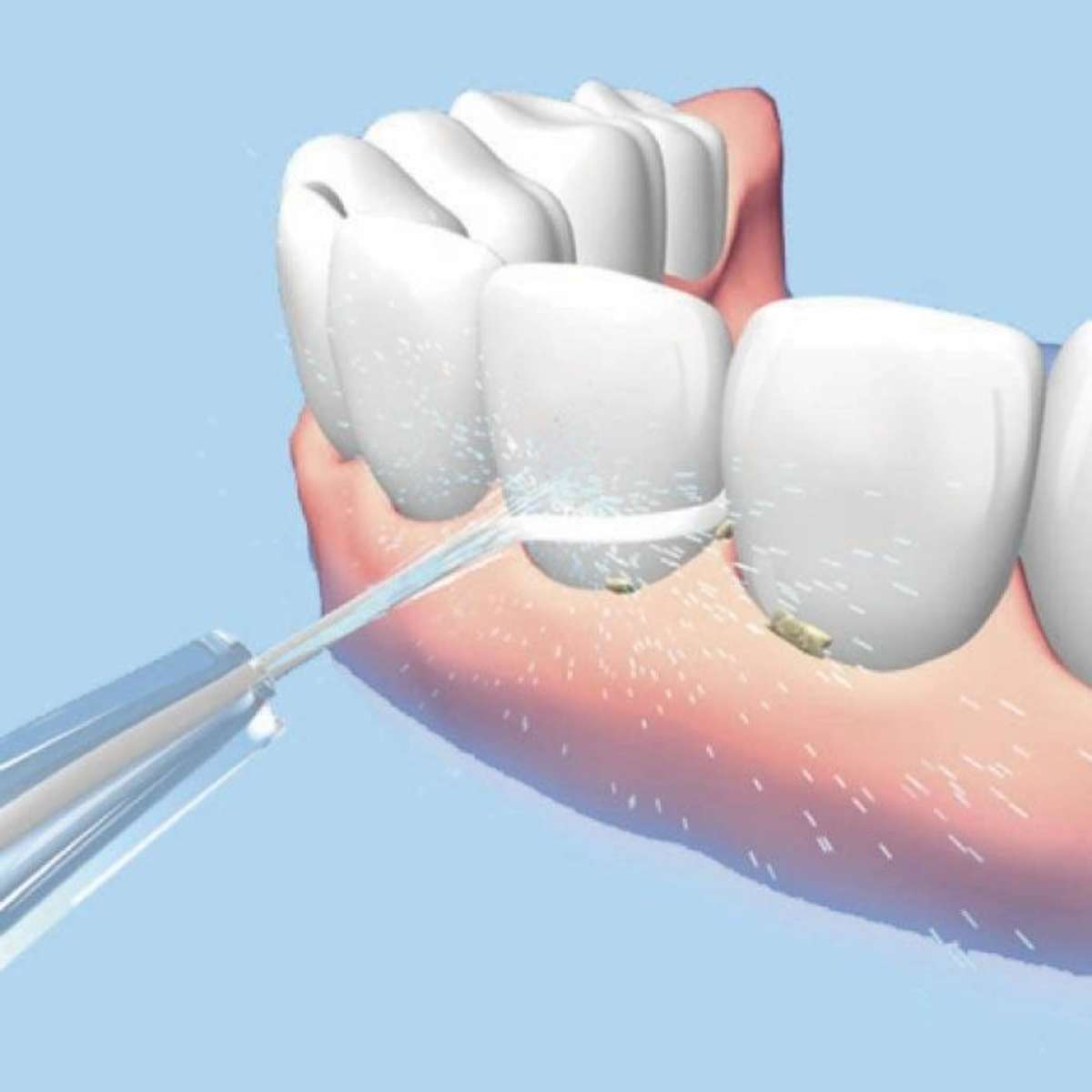 TODO Rechargeable Water Dental Jet Pick Flosser 90 Psi 1500Mah Travel