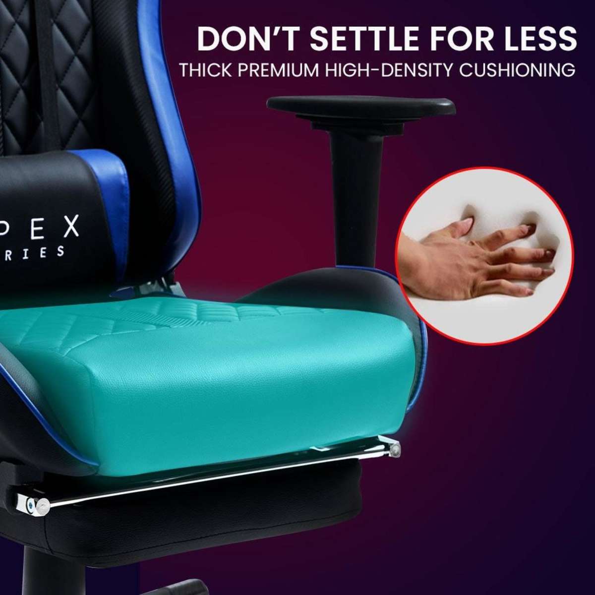 Overdrive Apex Series Reclining Gaming Ergonomic Office Chair with