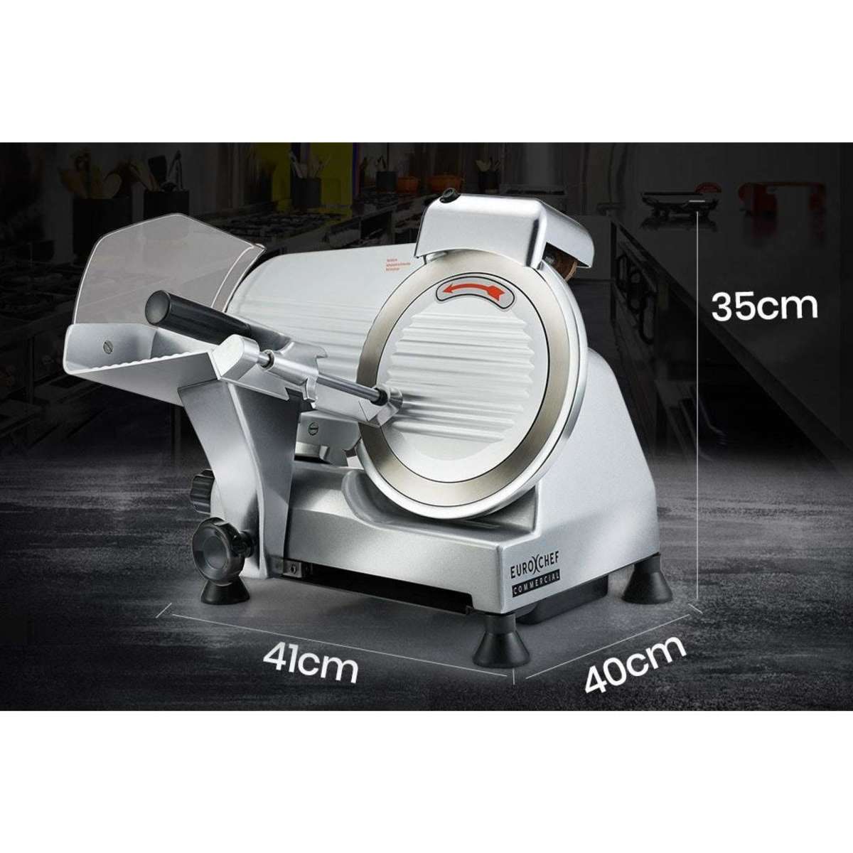 Eurochef Commercial Meat Slicer 8 Inch Food Cutter Electric Deli