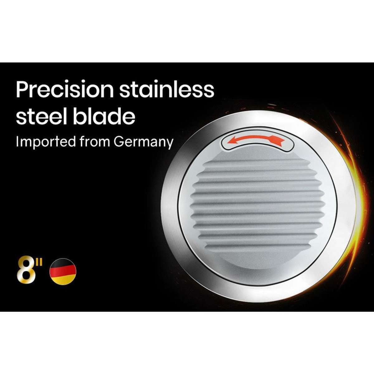 Eurochef Commercial Meat Slicer 8 Inch Food Cutter Electric Deli