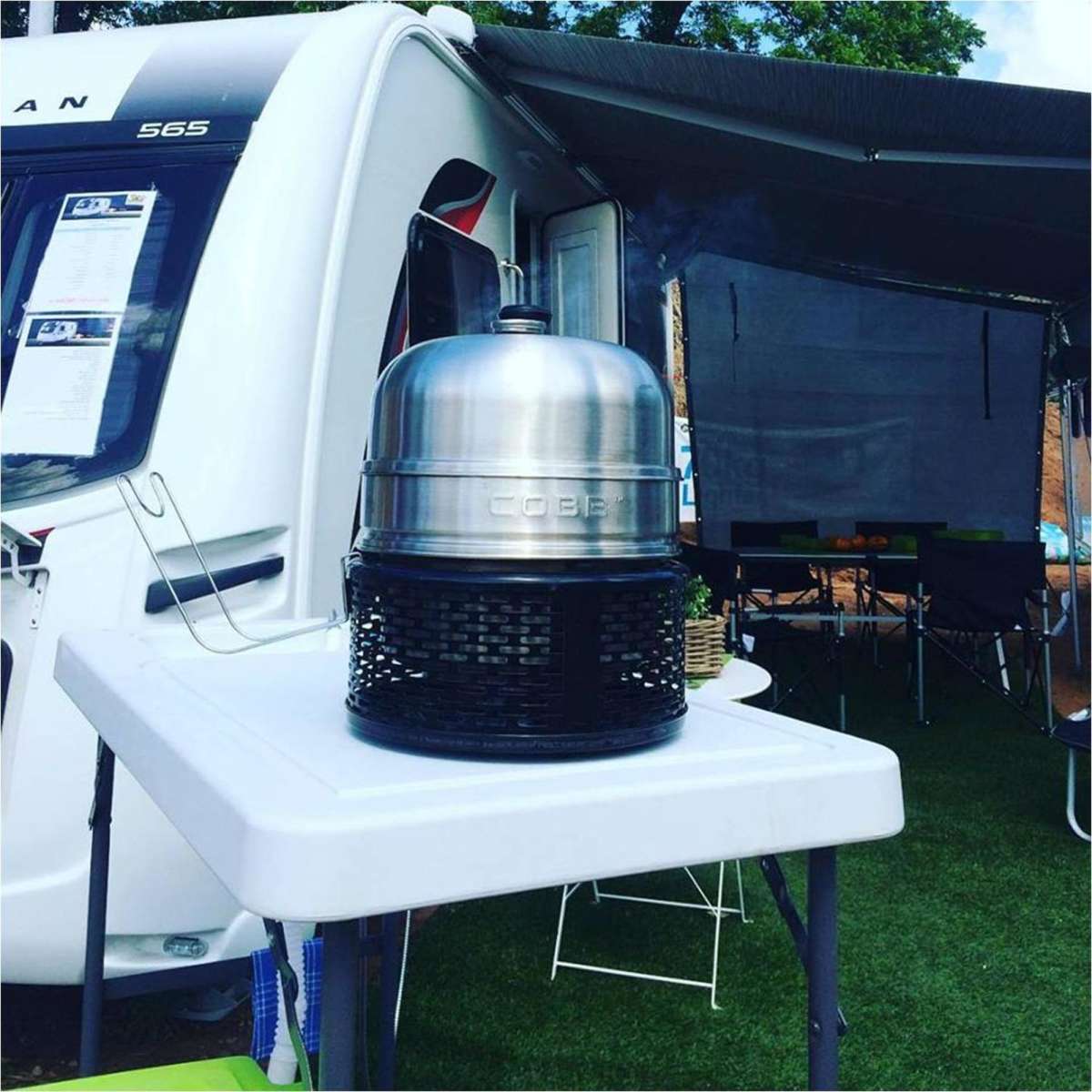 Cobb Pro Black Portable BBQ Charcoal Grill CB0002 Woolworths