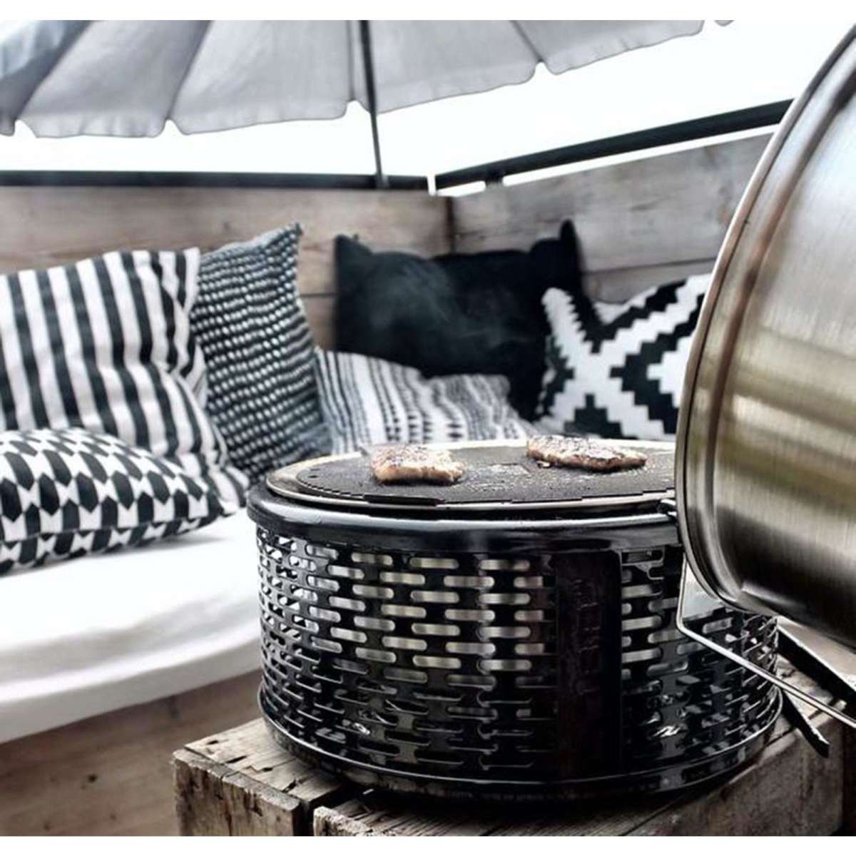 Cobb Pro Black Portable BBQ Charcoal Grill CB0002 Woolworths