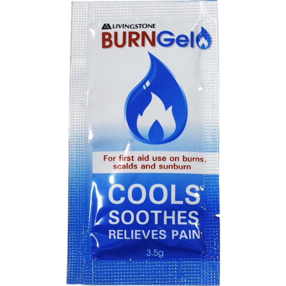 Livingstone Burn Gel Sterile 3.5g Each x82 Woolworths