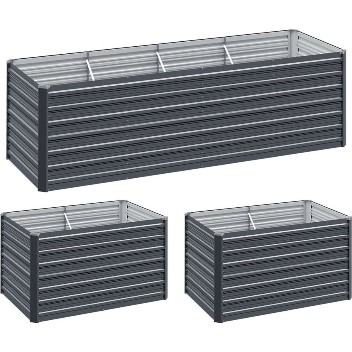 Greenfingers Garden Bed 240x80x77cm Planter Box Raised Container