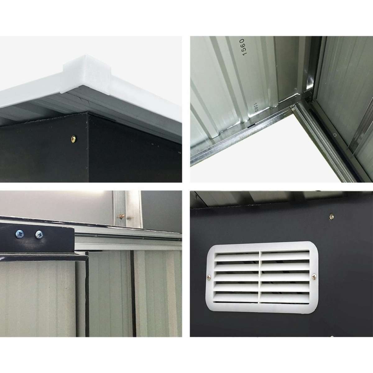 Giantz Garden Shed 1.96x1.32M Sheds Outdoor Storage Tool Metal