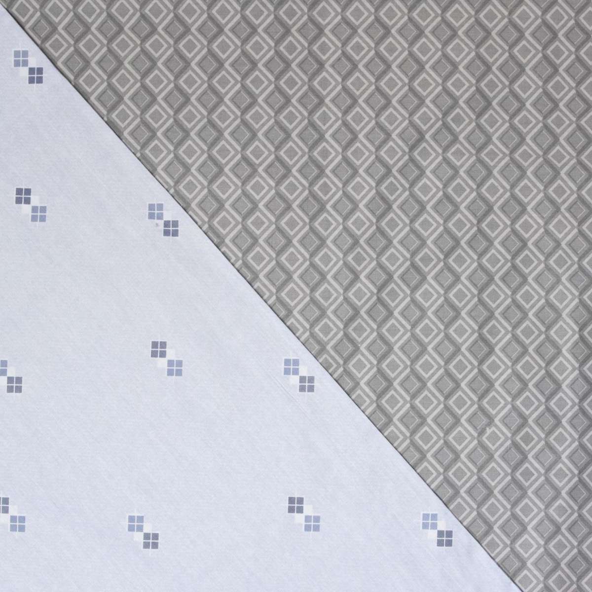 Ardor Queen Bed Quilt Cover Set Samm Cotton Grey Woolworths