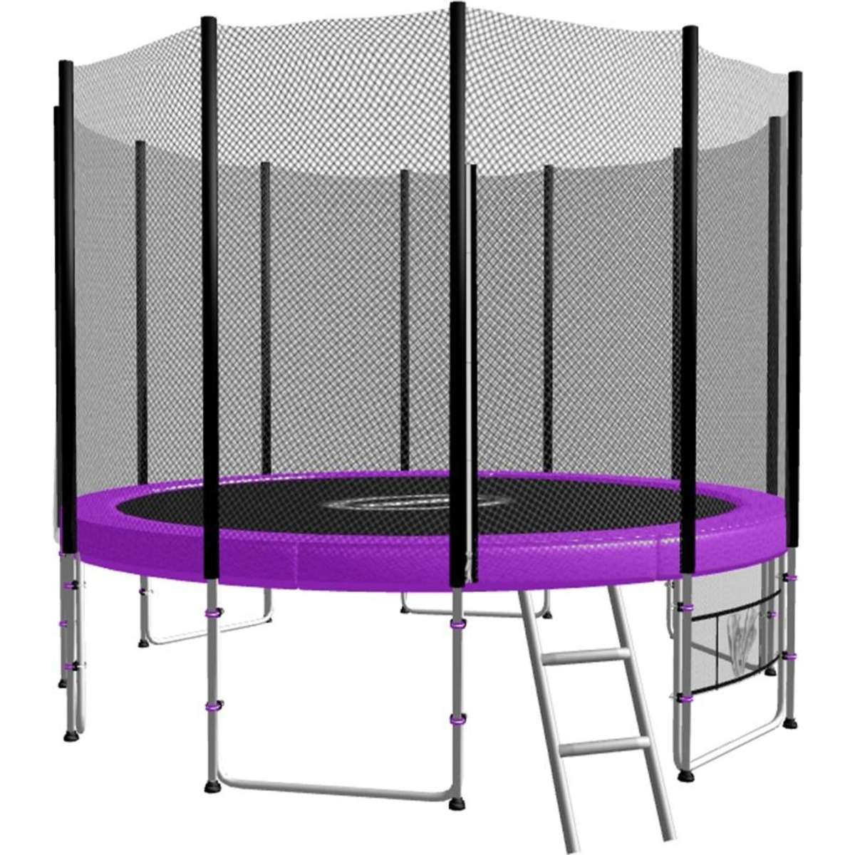 2023 Purple Trampoline With Enclosure Zupapa®