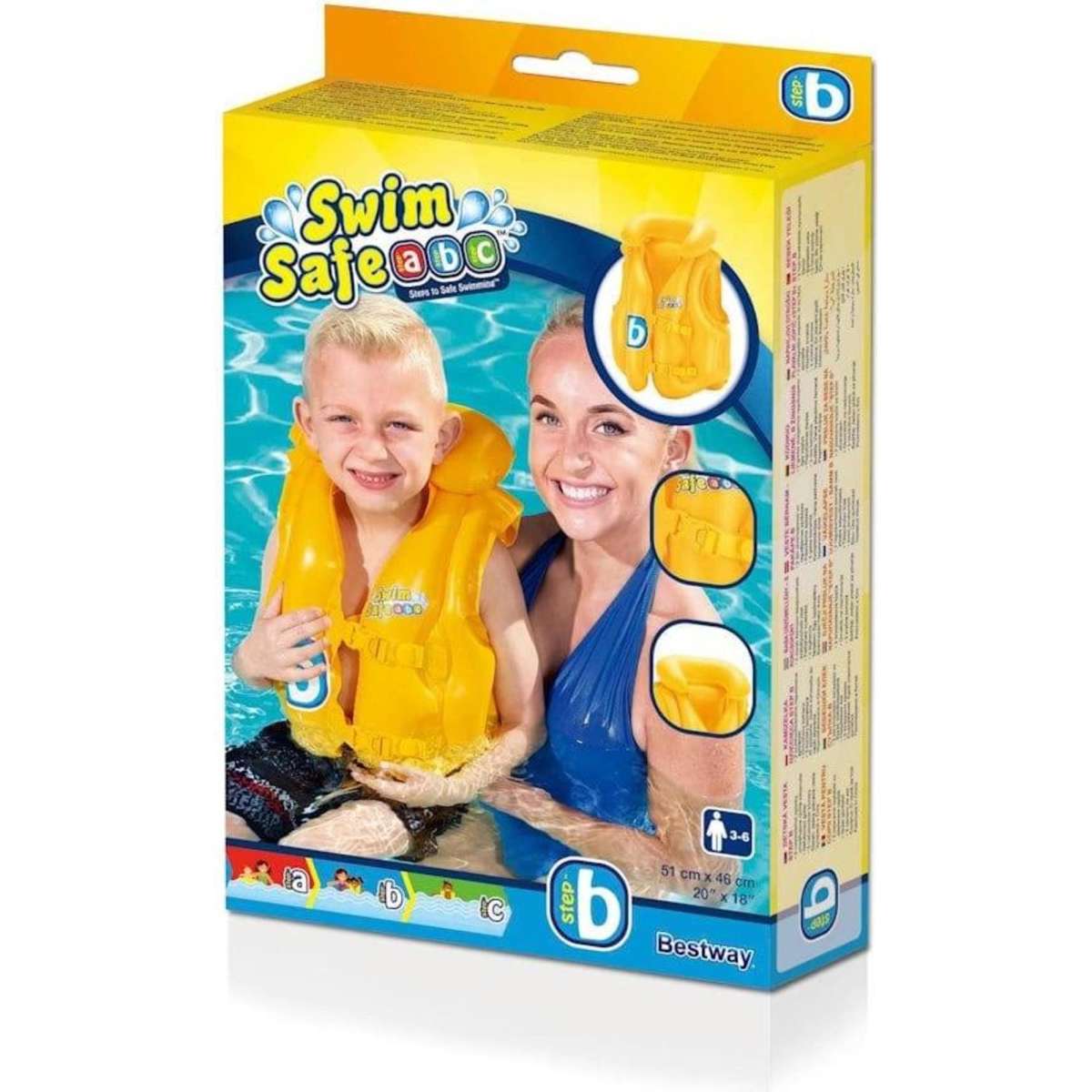 Bestway Swim Safe Swim Vest Step B Woolworths