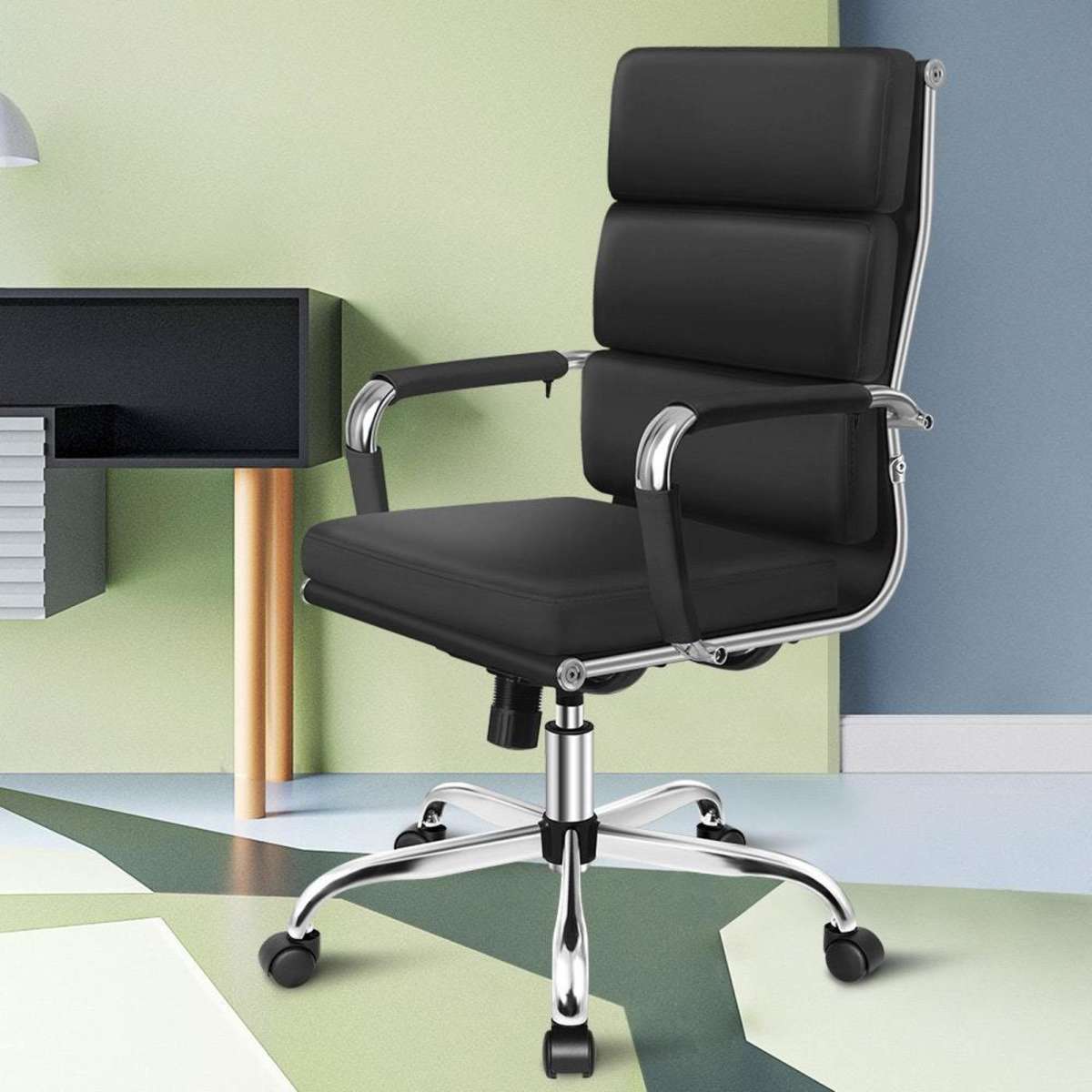 ALFORDSON Office Chair Black | Woolworths