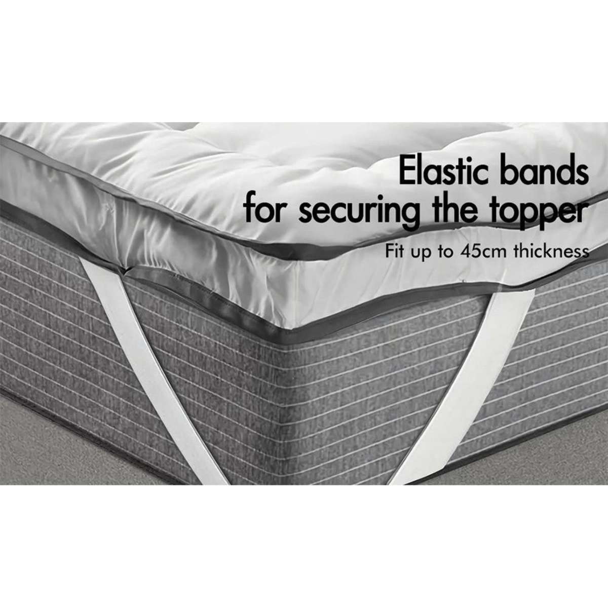 Starry Eucalypt Pillowtop Mattress Topper 7cm King Woolworths