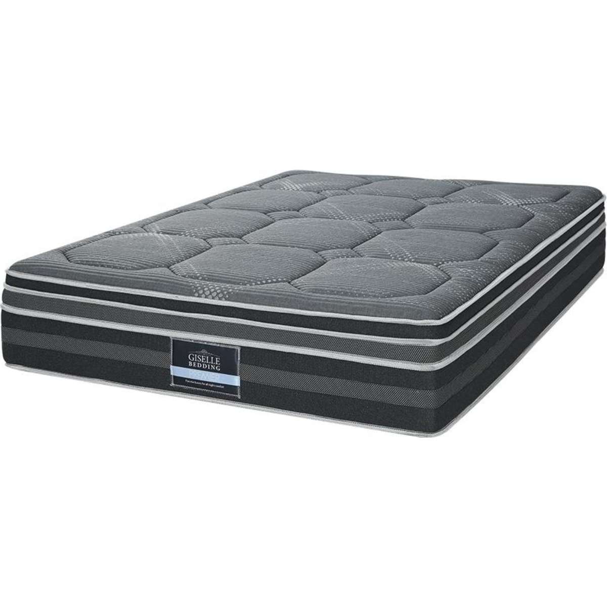 Giselle Bedding Mattress Foam Enclosed Euro Top Mattresses Double Woolworths