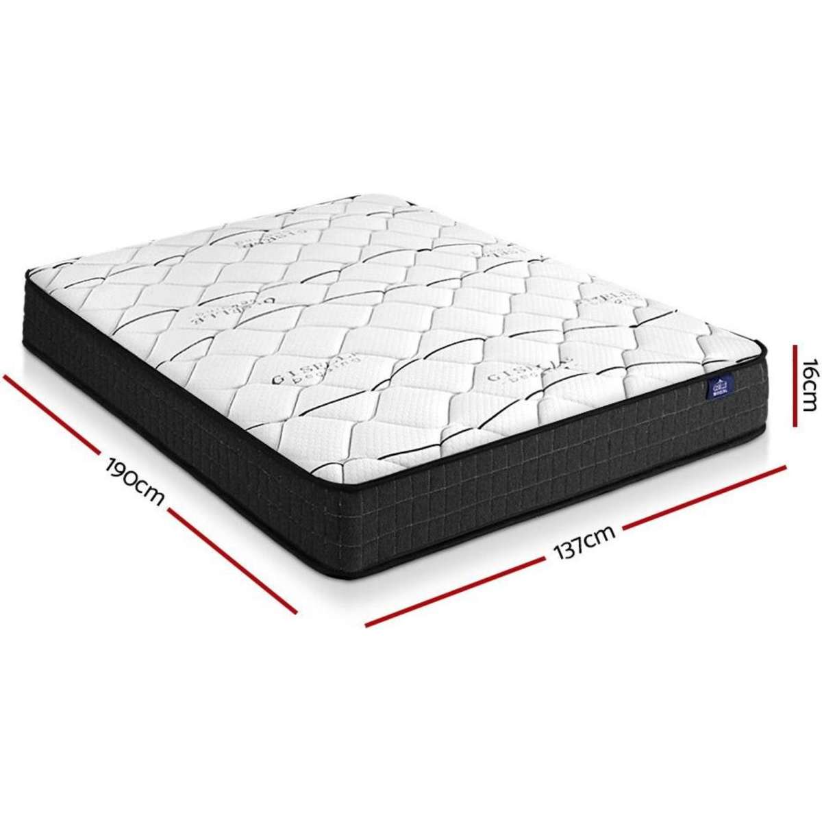 Giselle Bedding 16cm Mattress Medium Firm Double 