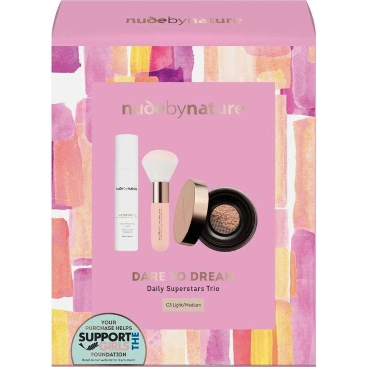 Nude by Nature Dare to Dream Set - C3 Light/Medium 1EA | Woolworths