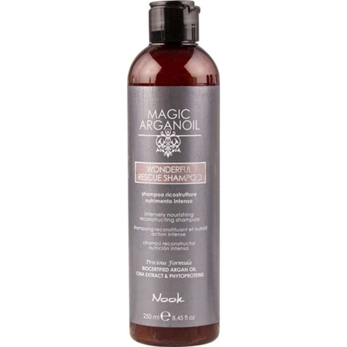 Nook Magic Argan Wonderful Rescue Shampoo 250ml | Woolworths