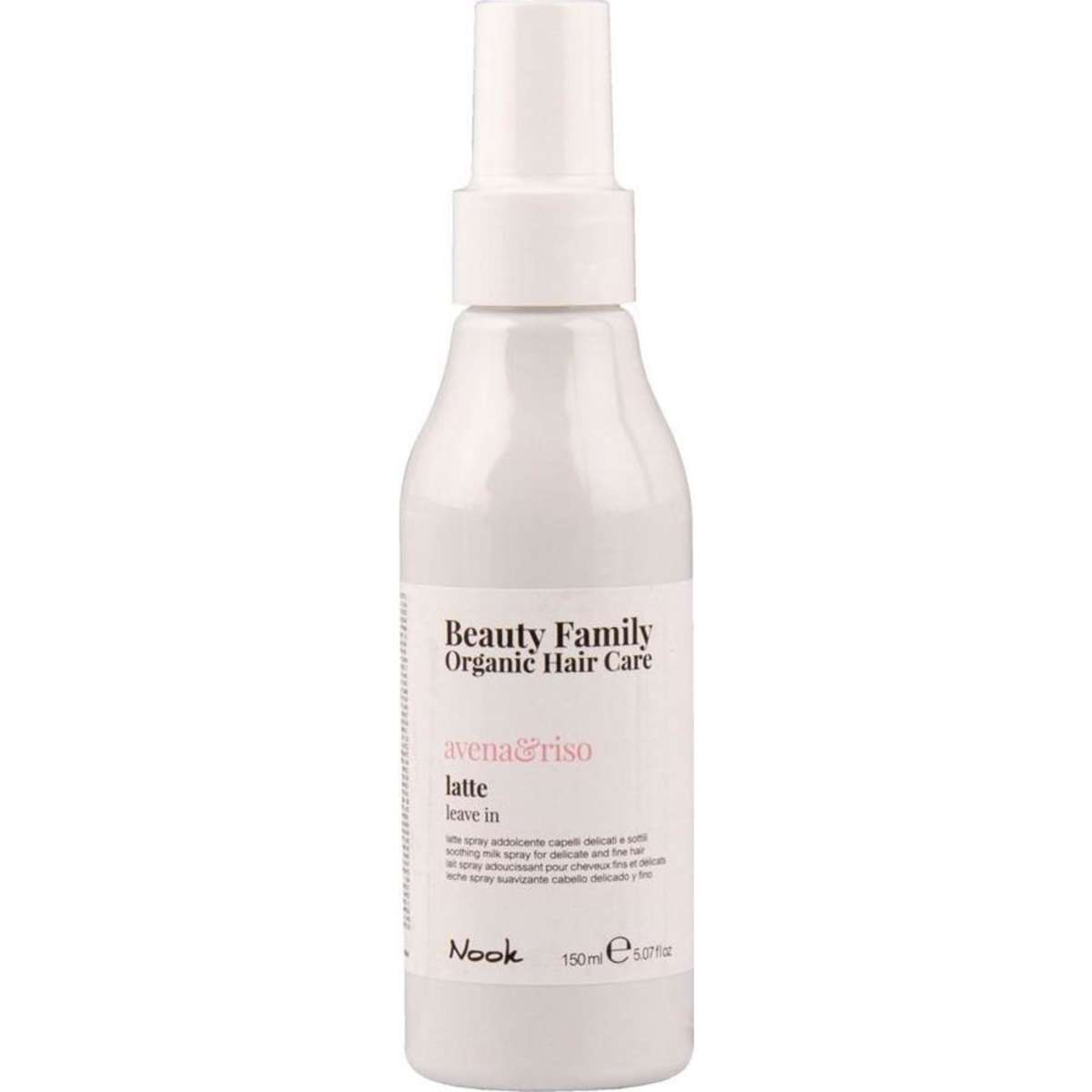 Nook Beauty Family Organic Hair Care Avena&Riso Leave In 150ml ...