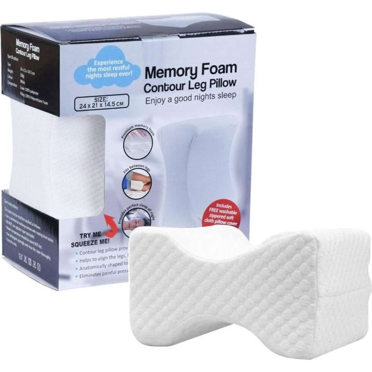 Ever rest store foam leg pillow