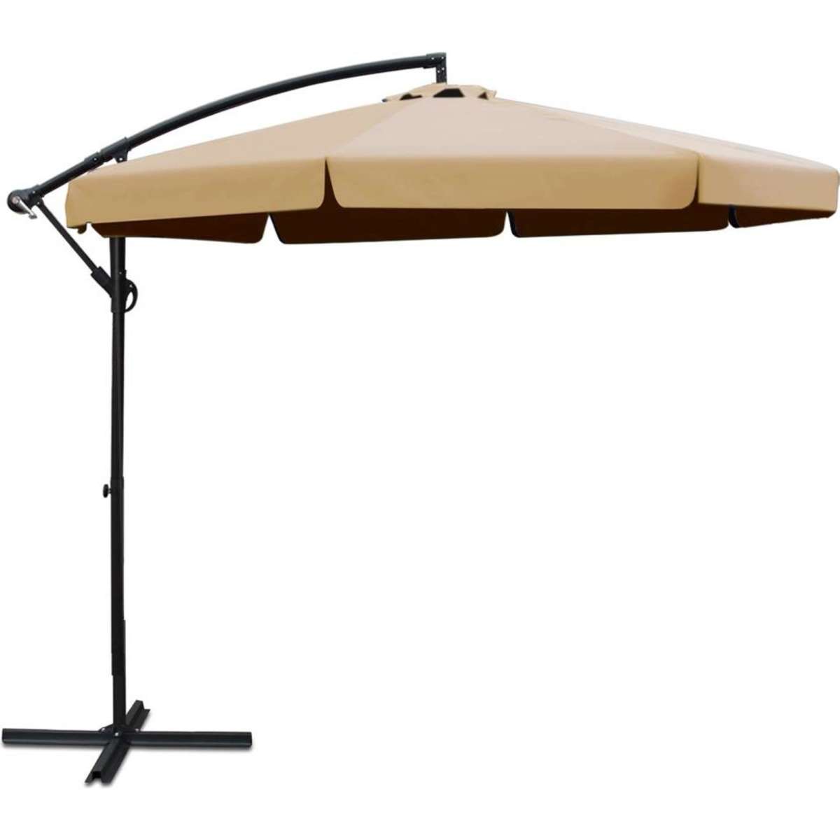 Instahut 3M Outdoor Umbrella Cantilever Cover Garden Umbrellas Shade