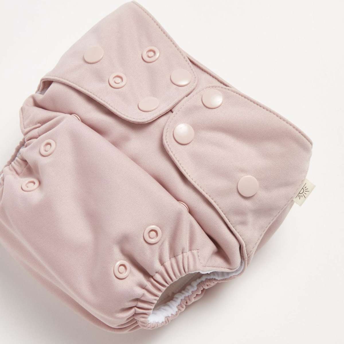 EcoNaps Reusable Eco Cloth Nappy *Plastic Neutral* - Dusty Rose ...