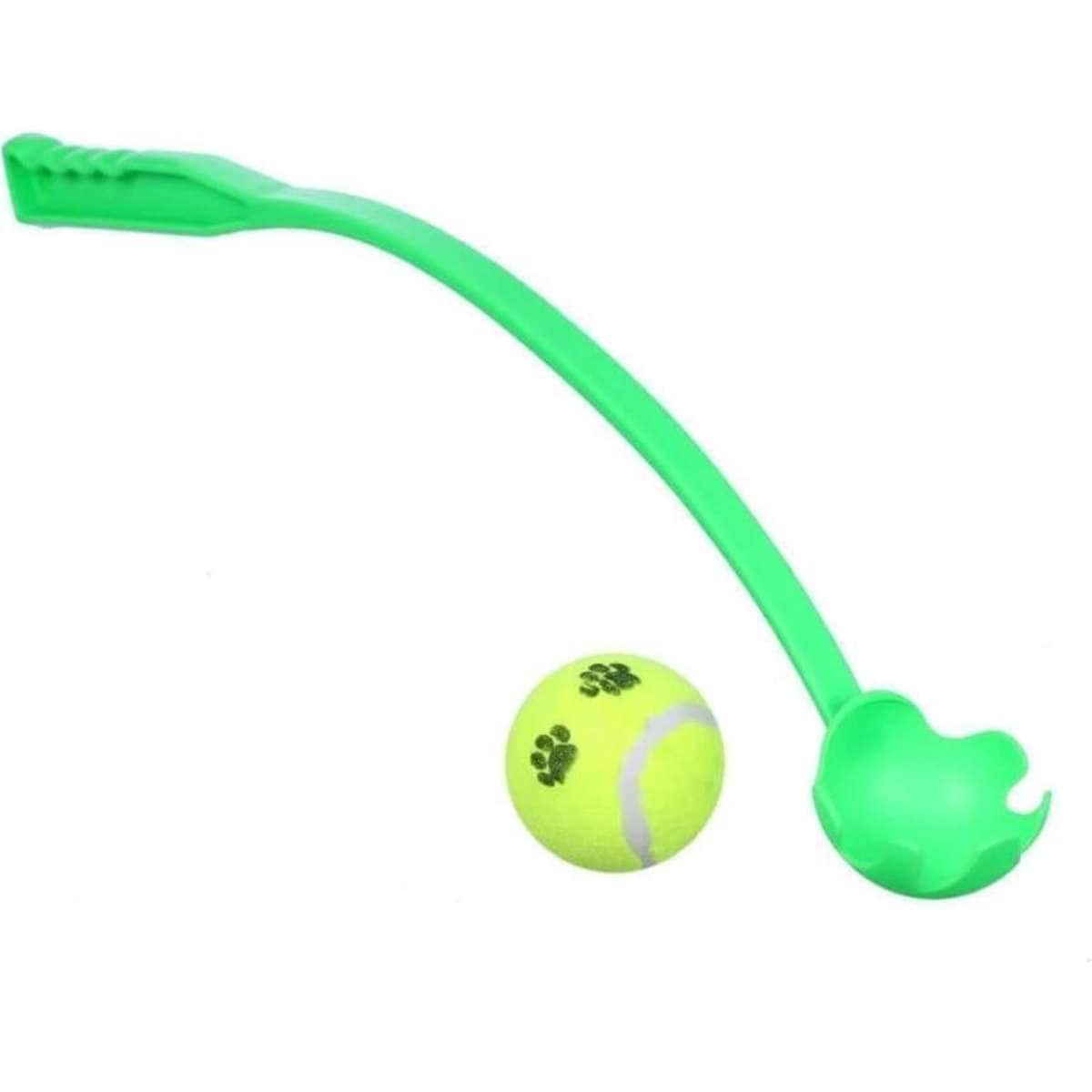 Paws and Claws Ball Launcher for Dogs Play Pet Toy Green Woolworths