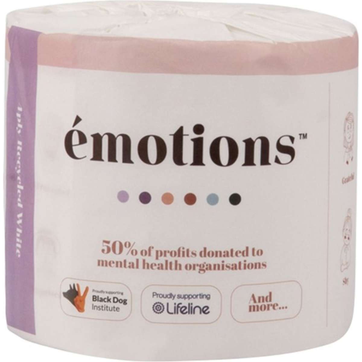 Emotions Premium 100 Recycled Toilet Paper 4ply 24PK Woolworths