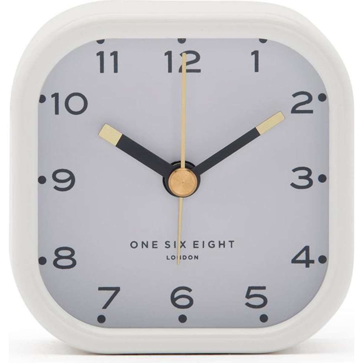 One Six Eight London Lisa White Alarm Clock Woolworths