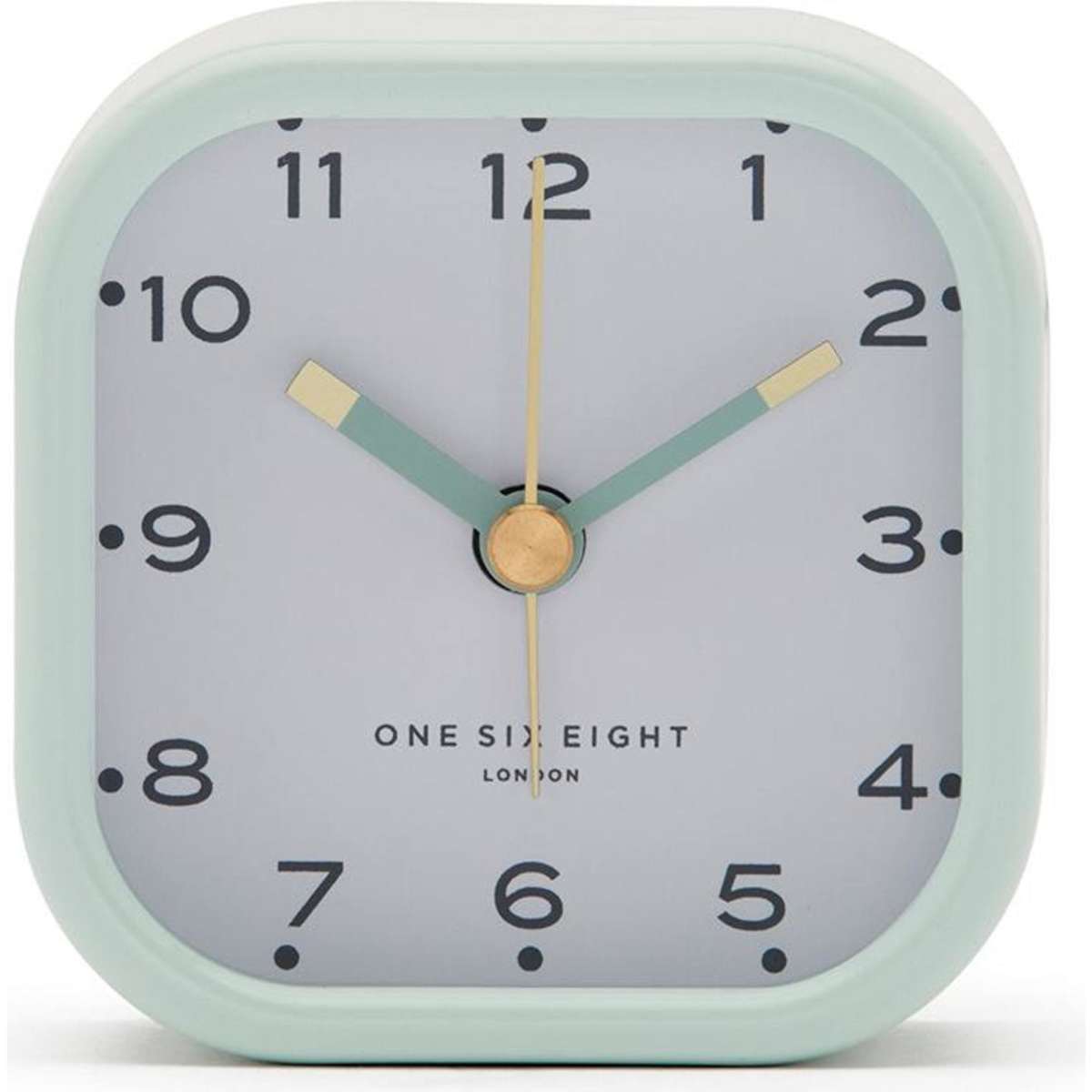 One Six Eight London Lisa Sage Green Alarm Clock Woolworths
