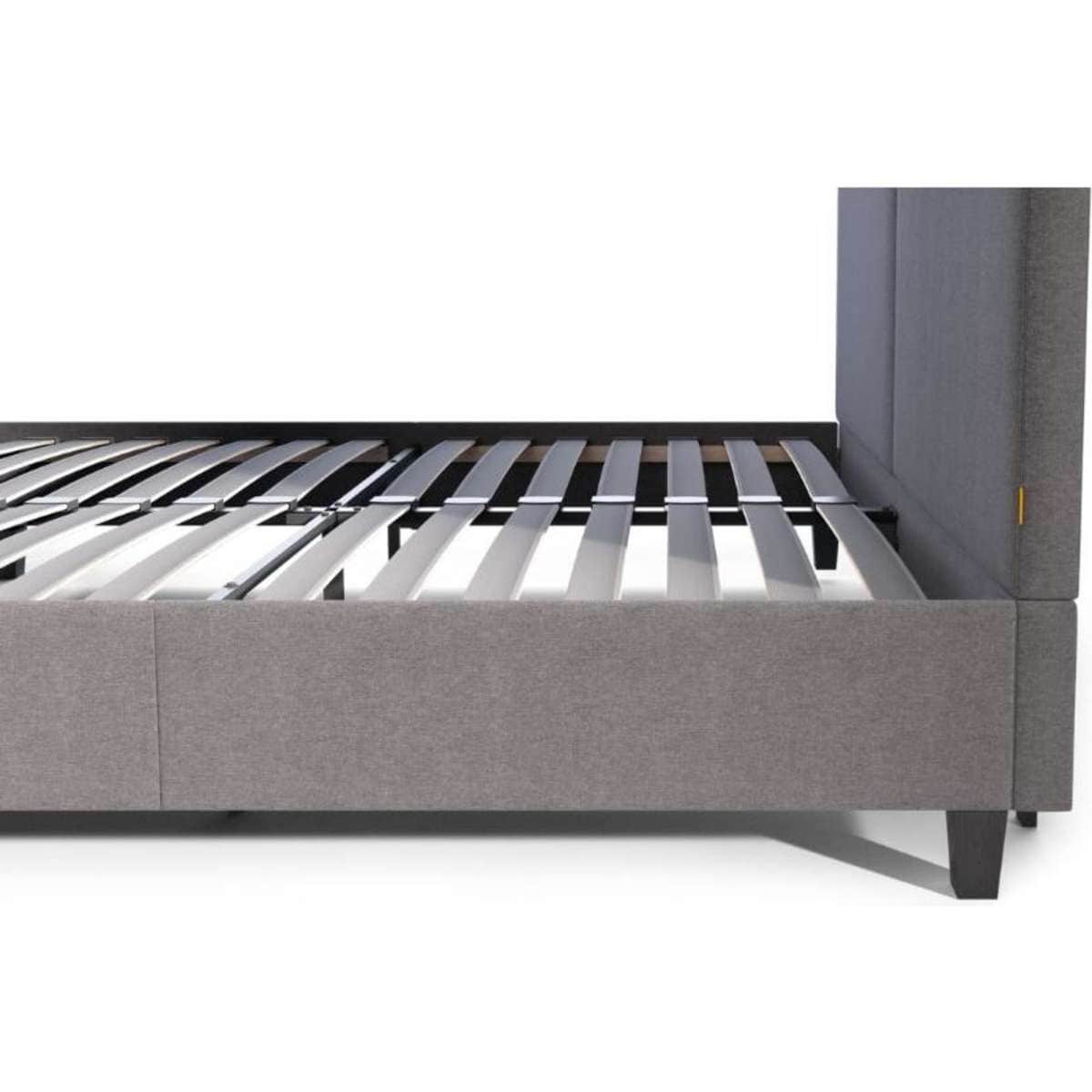 Emma Signature Bed [Single] Grey Woolworths