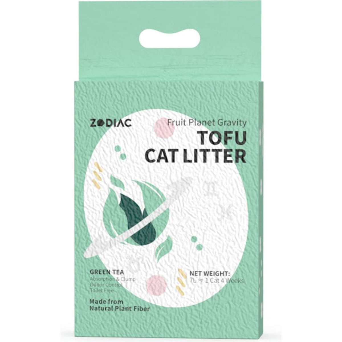Zodiac 7L Fruity Tofu Cat Litter Green Tea Woolworths
