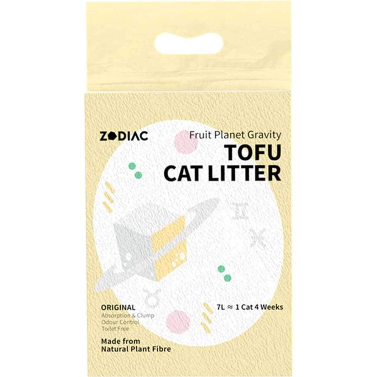 Zodiac 7L Fruity Tofu Cat Litter Original Woolworths