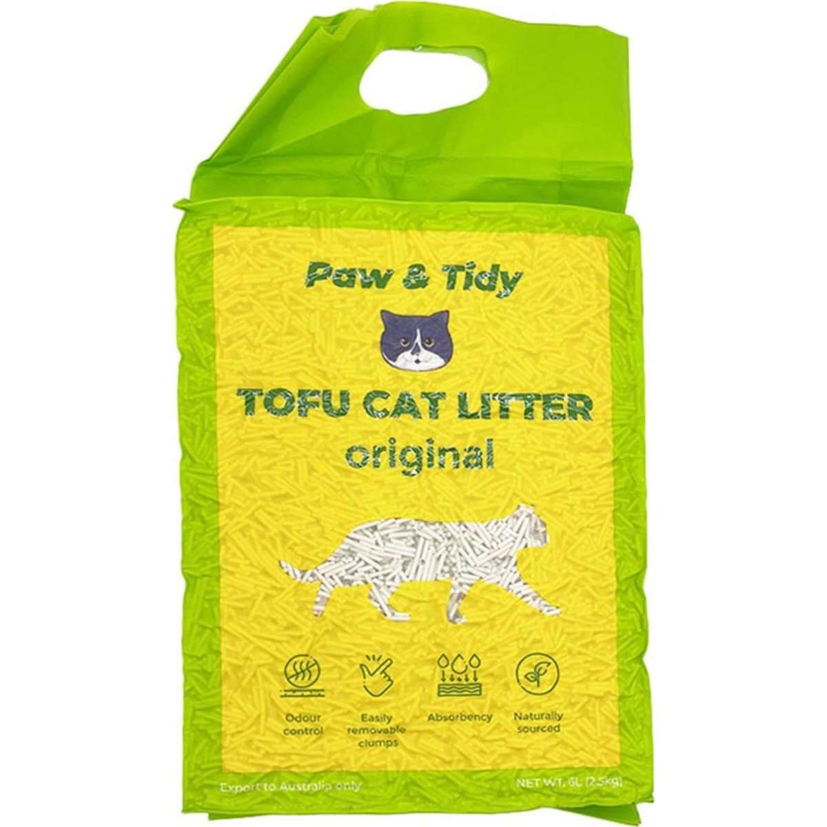 Paw&Tidy Tofu Cat Litter Original 6L Woolworths
