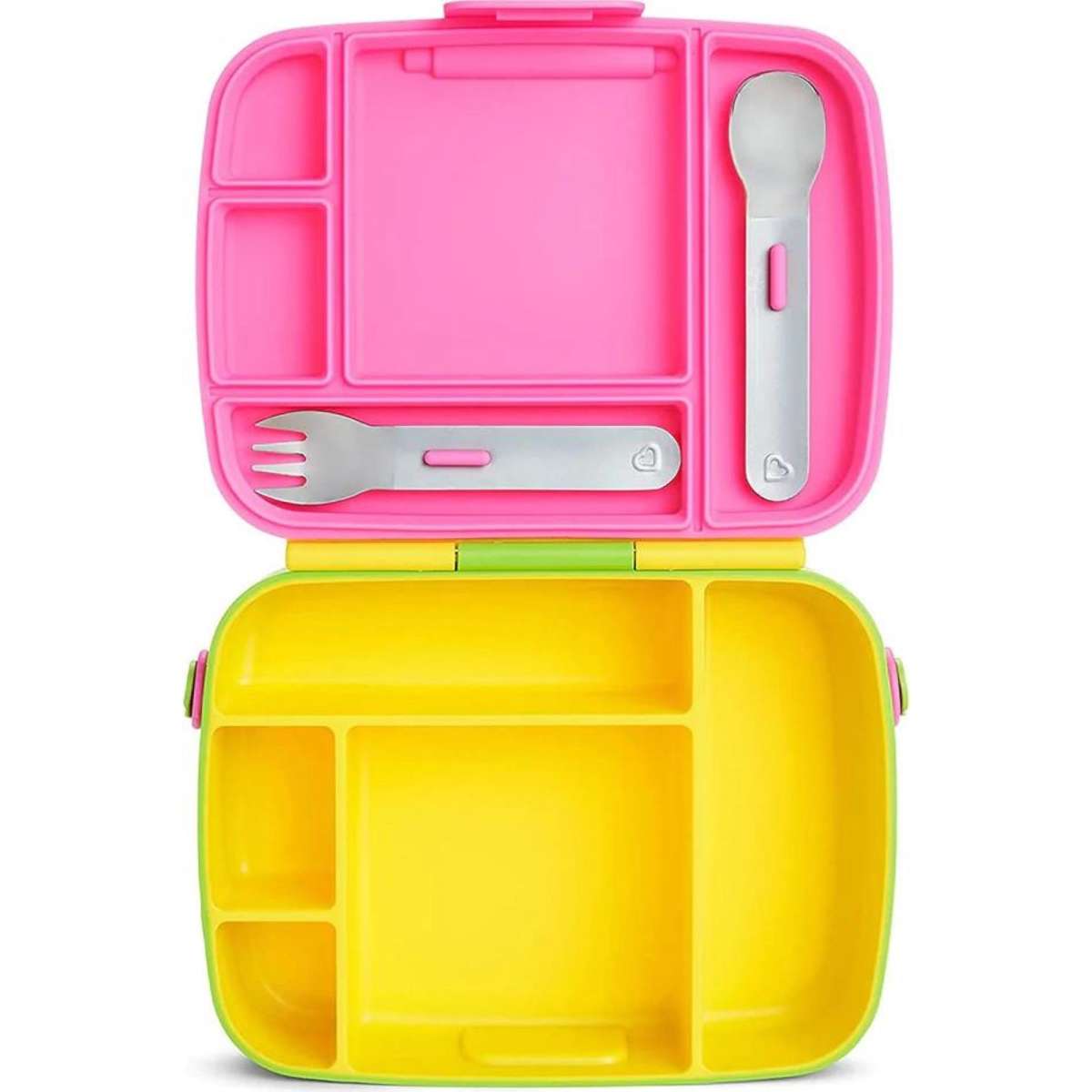 Munchkin Lunch Bento Box w/ Utensils Assorted | Woolworths