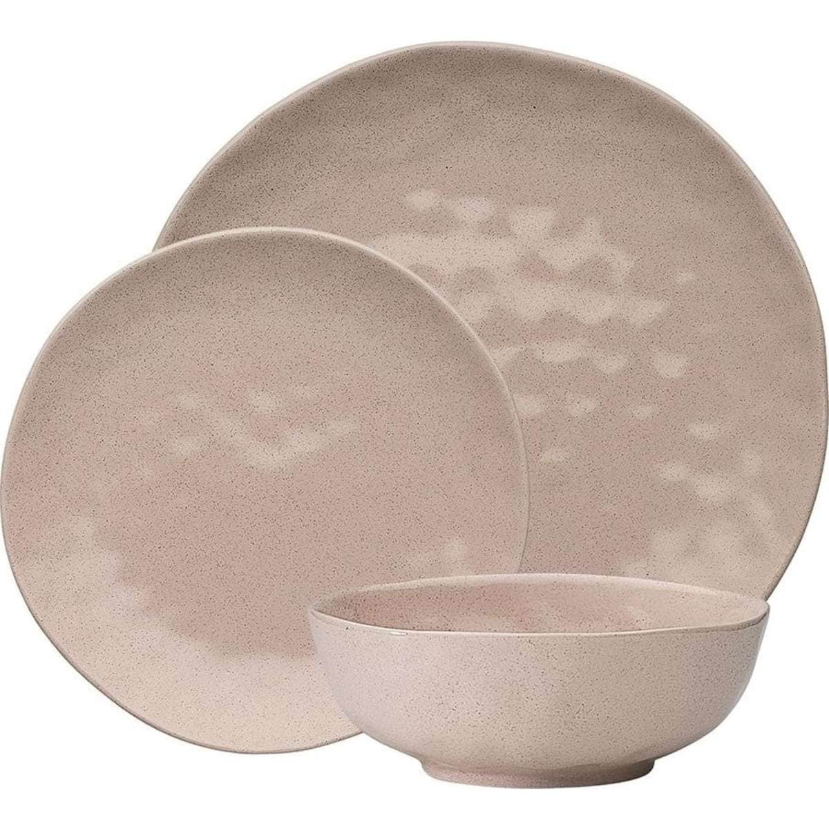 Ecology Speckle Dinner Set Cheesecake 12pc Woolworths