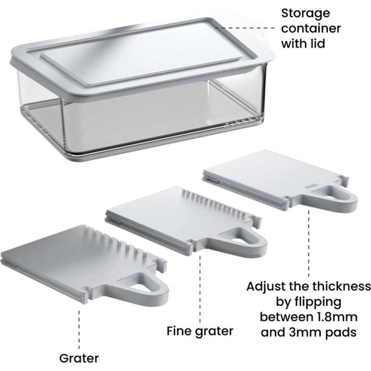 Innobella Mandoline Vegetable Slicer Pro w/Interchangeable Blades