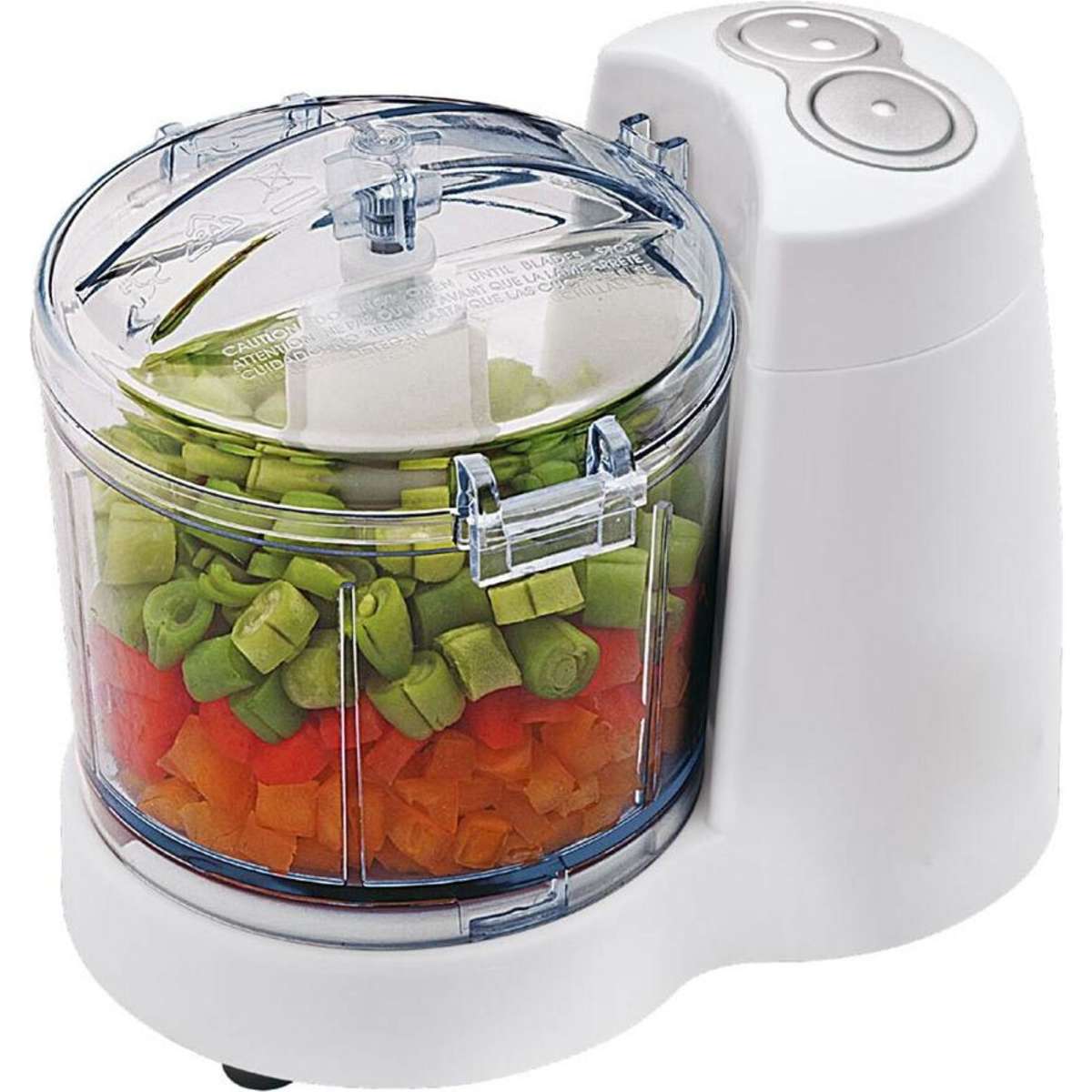 Tiffany Mini Chopper Food Vegetable Cutter White 16.5cm Woolworths